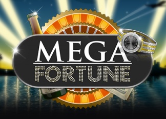 Tak wygląda logo slotu Mega Fortune